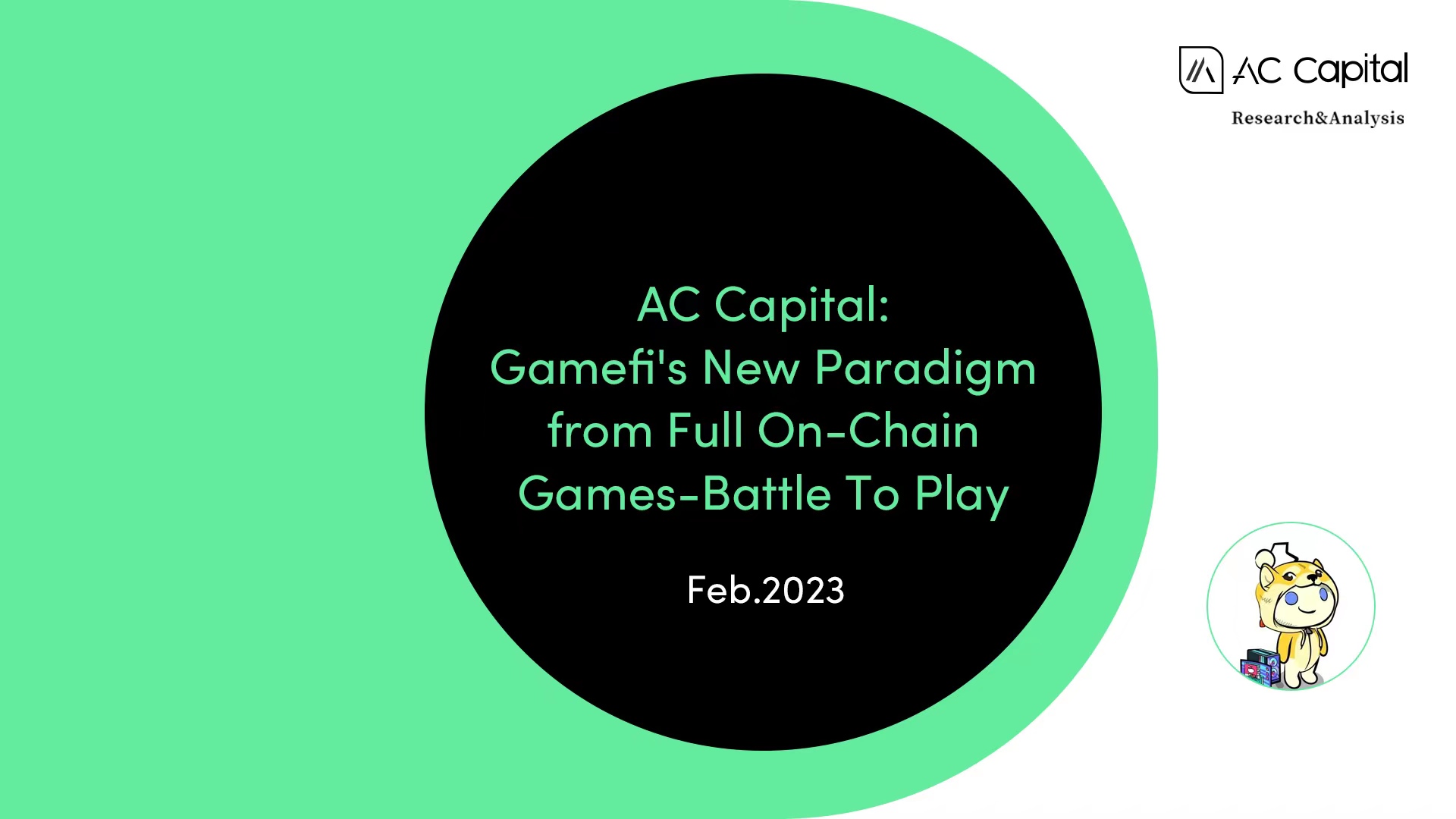 Gamefi's New Paradigm from Full On-Chain Games-Battle To Play
