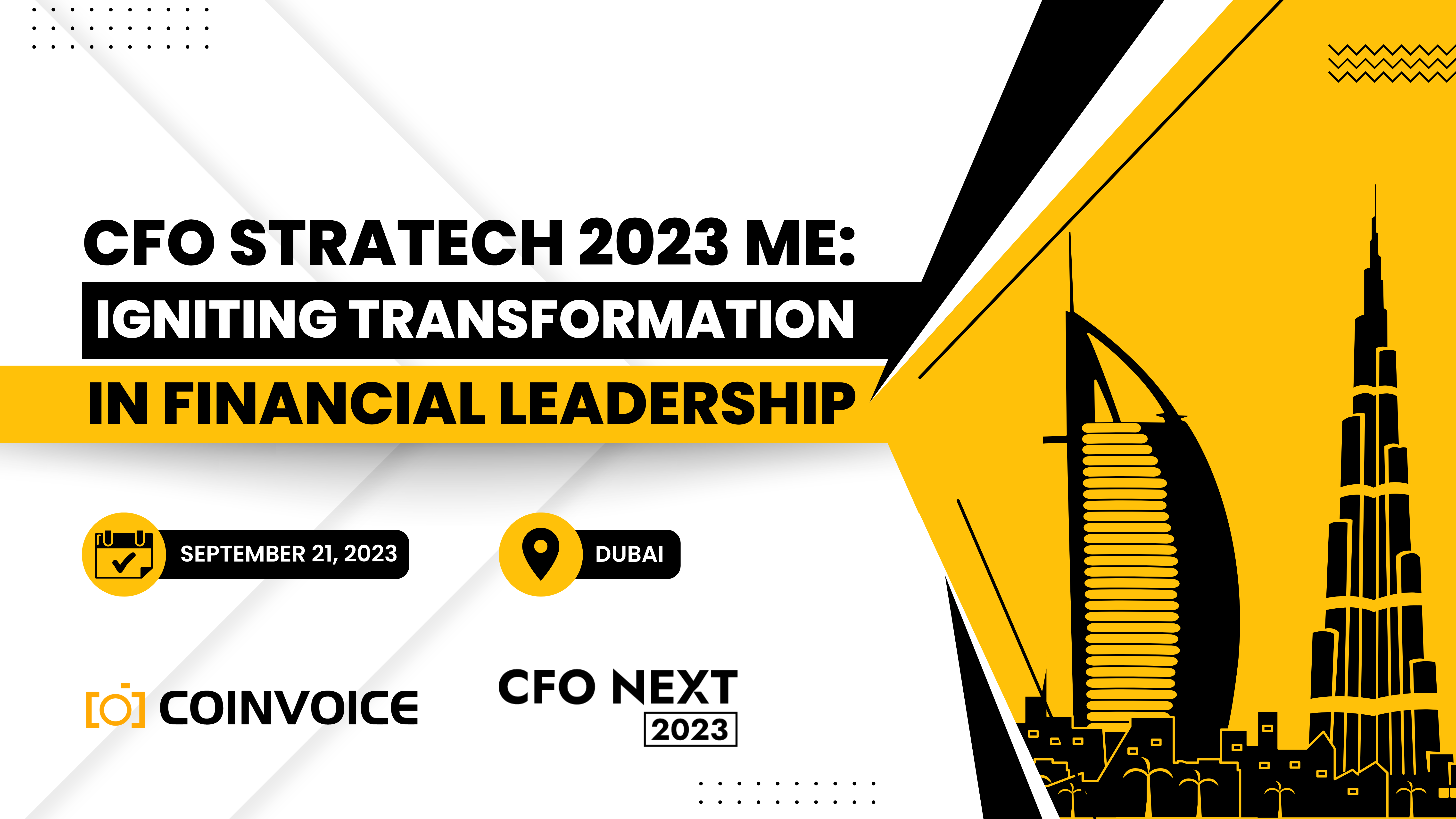 CFO StraTech 2023 ME: Igniting Transformation in Financial Leadership