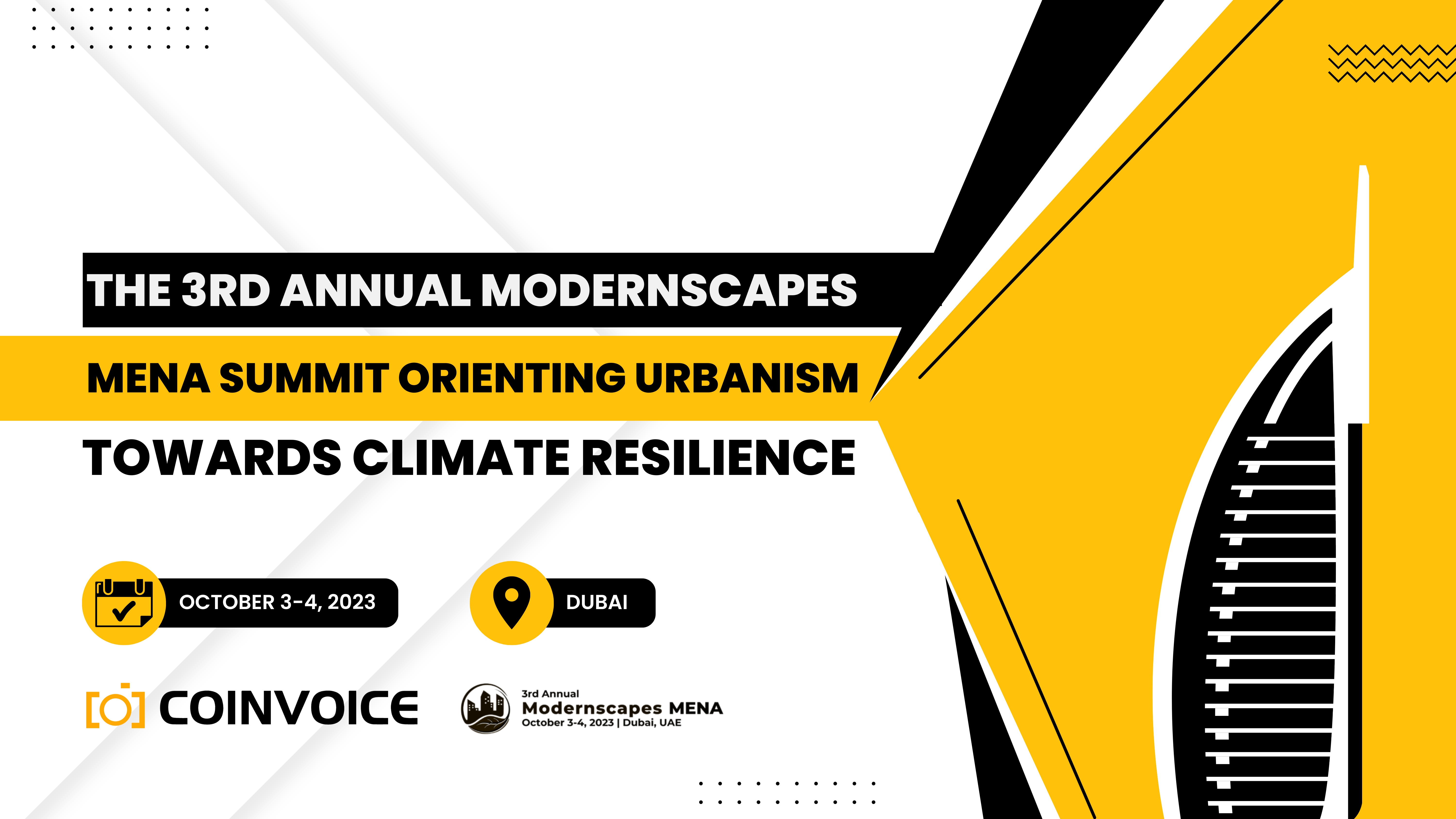 The 3rd Annual Modernscapes MENA Summit: Orienting Urbanism Towards Climate Resilience