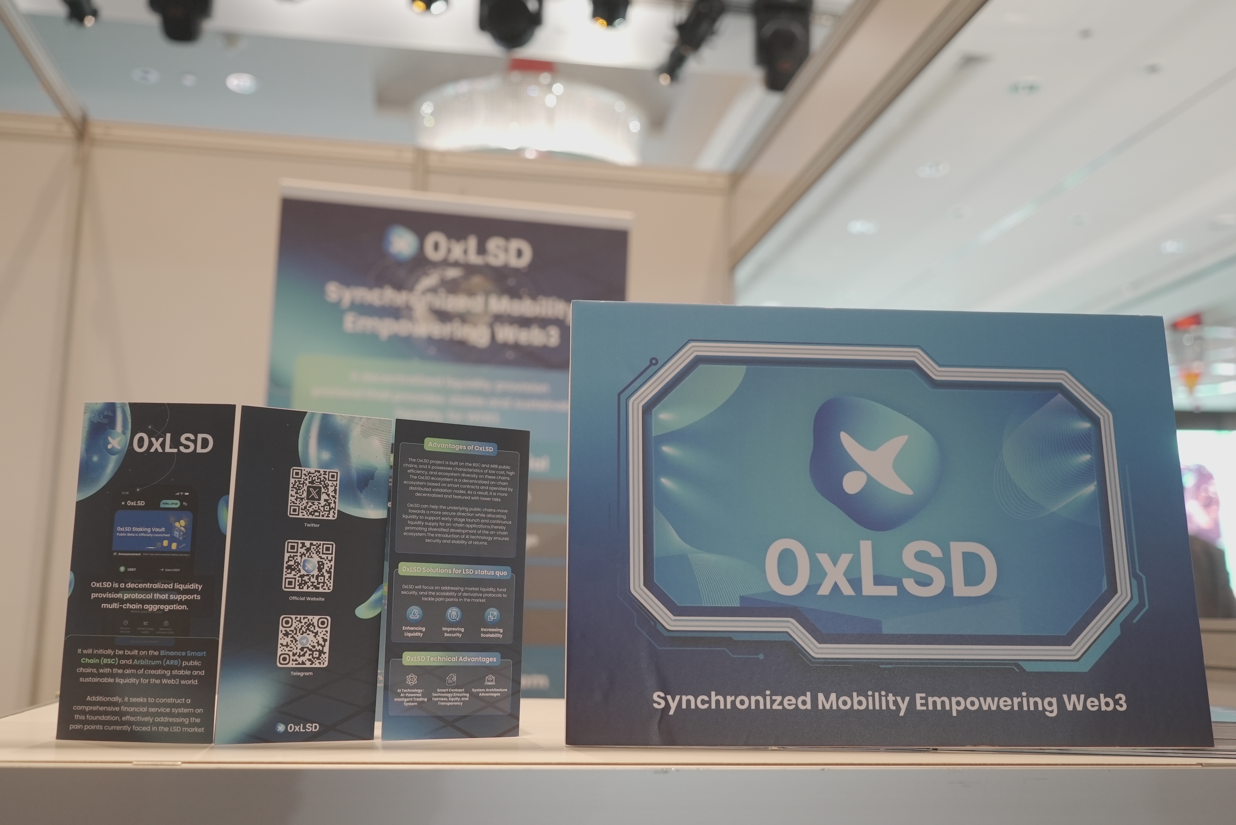 0xLSD was invited to participate in the Dubai Summit alongside prominent projects such as Google, Mastercard, AWS, Binan