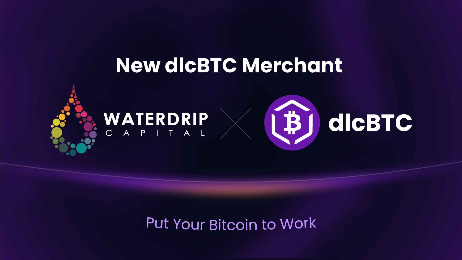 dlcBTC Onboards Waterdrip Capital into Its Merchant Network