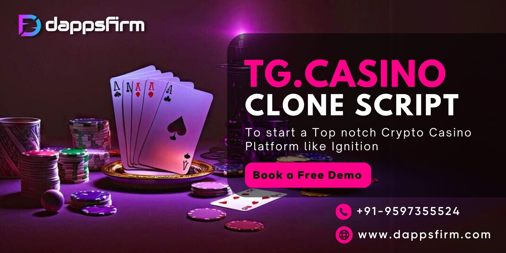 Kickstart Your Online Casino with Whitelabel TG.Casino Clone – Free Demo!