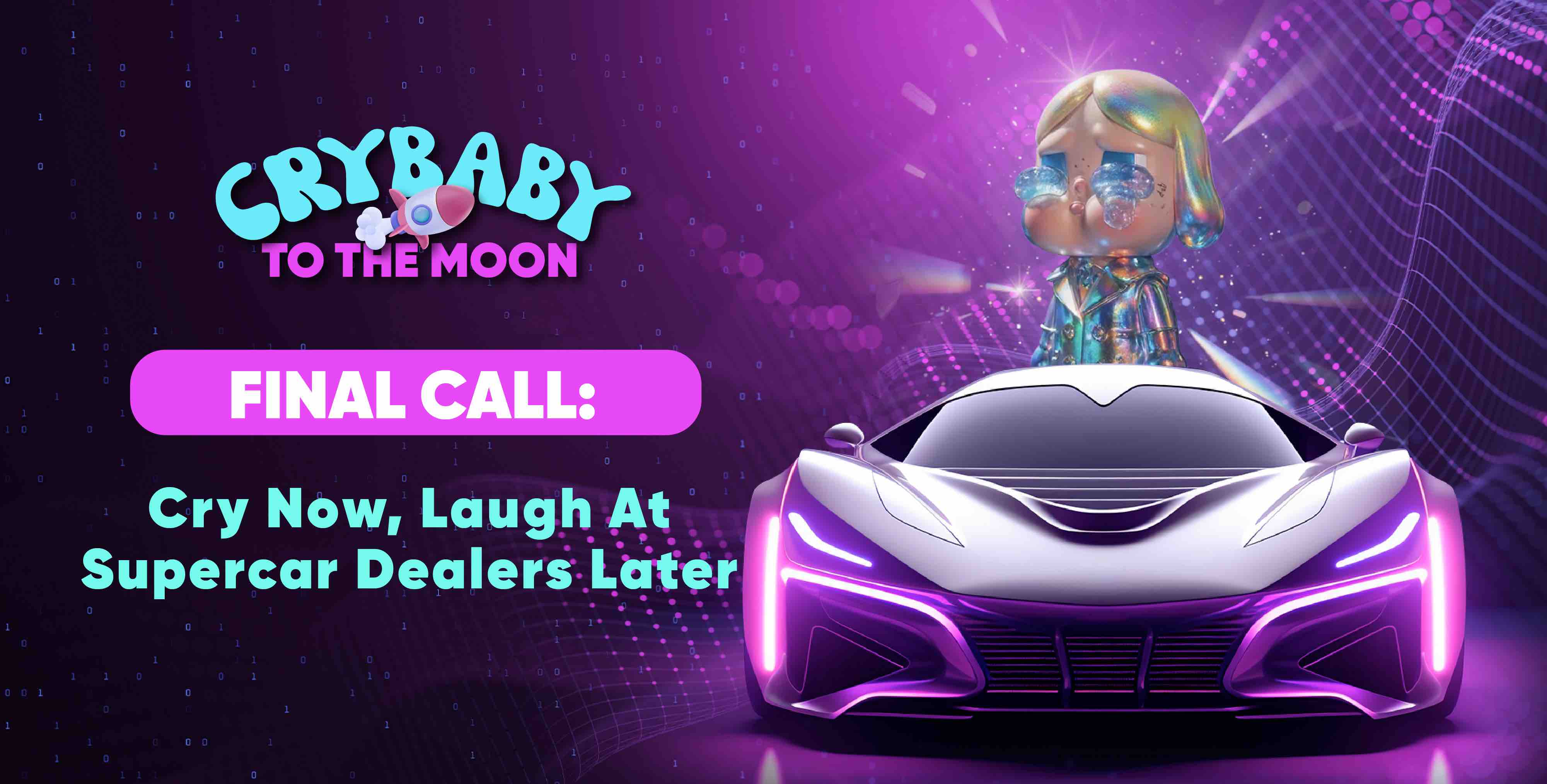 Crybaby ($CBB) is a community-powered meme token on BNB Chain
