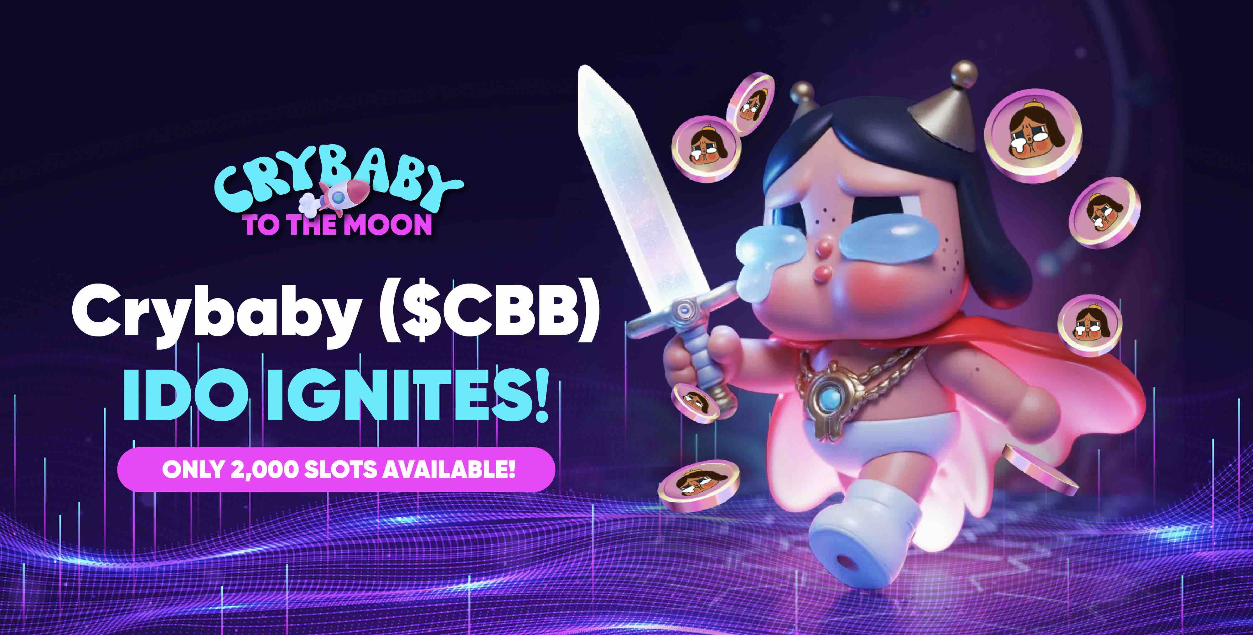 Official PR: Crybaby (CBB) IDO Launch – The Next Cultural Tsunami in Web3